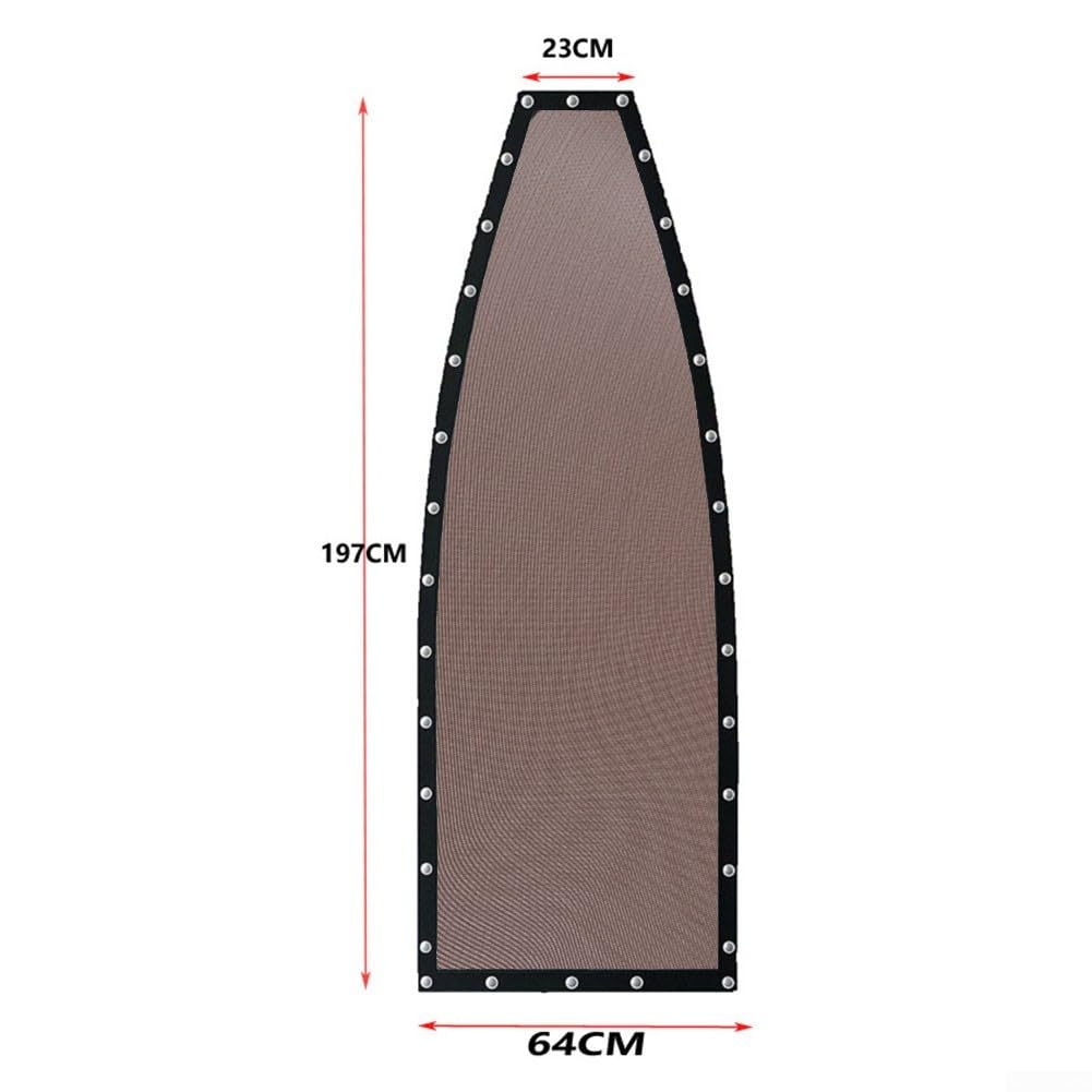 Hängematte, Stoff, 64 x 197 x 23 cm, strapazierfähiger grau-schwarzer Bezug mit Seil, Outdoor-Freizeitzubehör für Entspannung und Komfort, perfekt für Camping und Garten