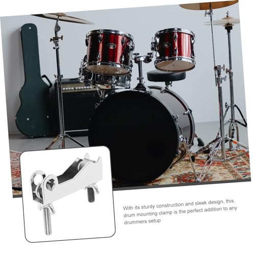 Abrazadera para Montaje de Cowbell de Batería Jazz, Soporte para Percusión para Fijación Segura miniatura 5