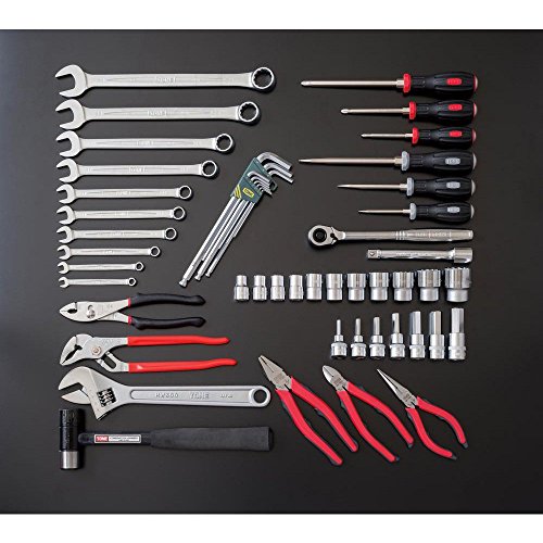 Set de herramientas TONE TSH4509 53 piezas rojo miniatura 4