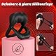 Dual Penisring Vibrator mit Klitoris Stimulator, Penisringe Sex Spielzeug für die Paare Extrem mit 9 Vibrationen, Sexspielzeug Vibratorensets für Paare Männer Cock Penis Ring Paarvibrator für Paare