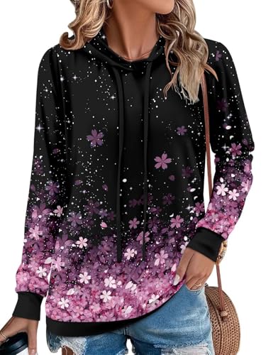 Image of Angerella Long Sleeve Hoodies for Women Pullover Hooded Sweatshirts