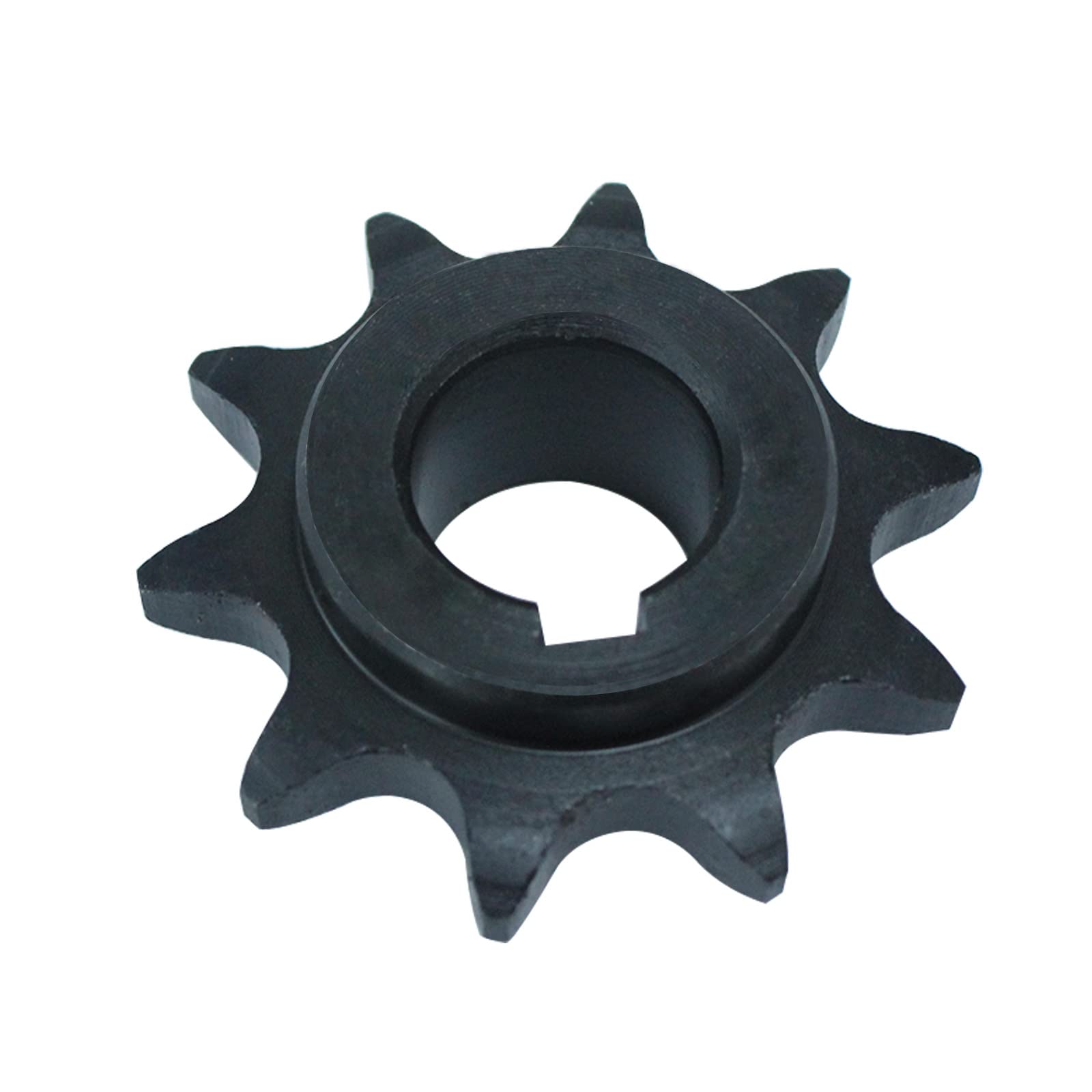 Sprocket 10 Tooth C Type is Used with Size #40, #41, and 420 Chain Found on Many go-Kart and mini Bikes,5/8 Bore,3/16"Keyway