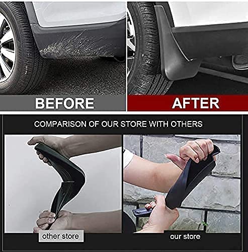 4 stuks auto spatlappen, voor Suzuki SX4 Hatchback S Cross 2014-2021 JY 4x spatborden voor en achter Slijtvaste auto-buitendecoratiebescherming