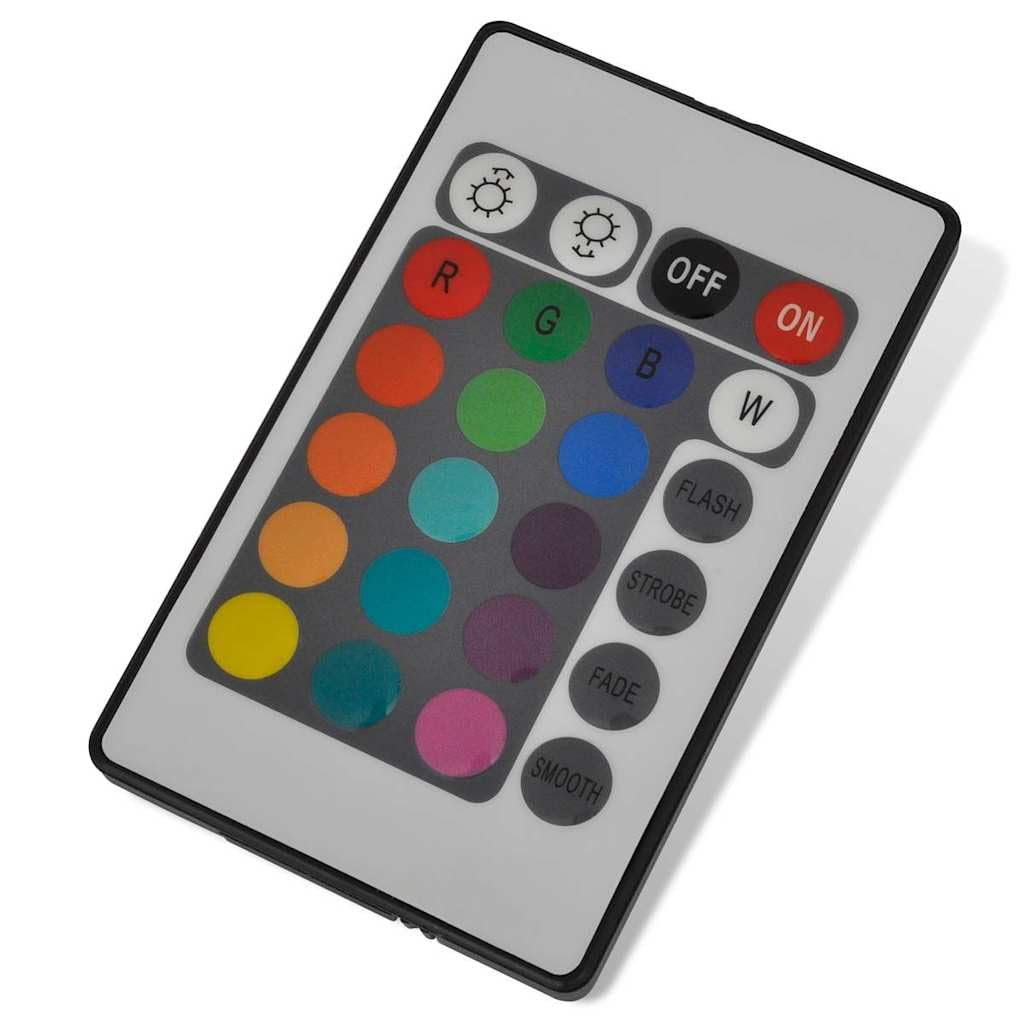 LED Aquarium Blasenlampe RGB 56,5 cm Kunststoff wasserdicht mit Farbwechsel Fernbedienung energieeffizient für Fischbecken Süßwasser Meerwasser und Terrarium Beleuchtung