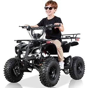 36V Kids ATV XL Four Wheeler w/EVA ...