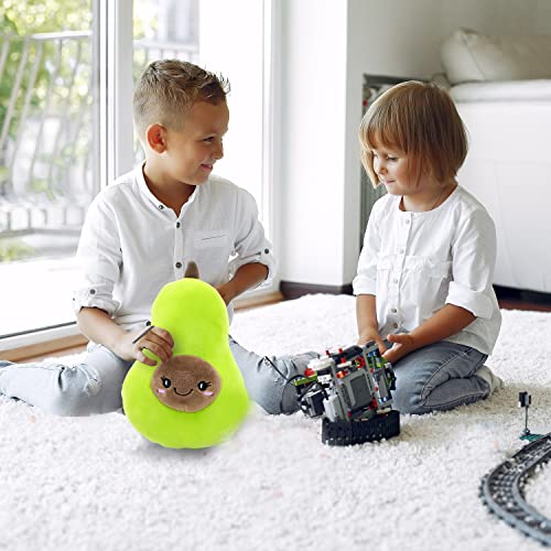 Kinrex Avocado Plush Stuffed Toy - Kid Stuffed Vegetable Toy - Measures 7" – 17.8 Cm. #TOP5