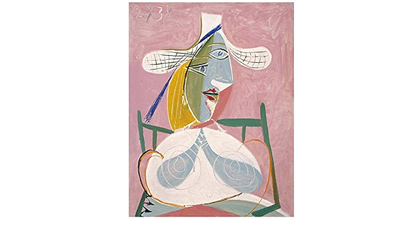 驚きの値段 ピカソ 帽子をかぶった女 版画 複製 絵画/タペストリ