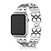 ANCOOL for Apple Watch Band 38mm 42mm for Men Women Replacement Stainless Steel Link Band for Apple Watch Series 3/Series 2/Series 1