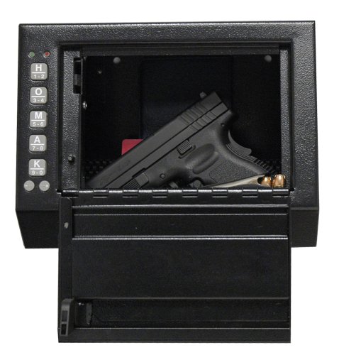 Homak First Watch Electronic Access Pistol Box, Medium