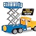 Driven by Battat – 7-Inch Scissor Lift Truck Toy with Lights & Sounds, Movable Parts, Construction Vehicle for Boys & Girls, Durable Design, Realistic Details, Gift 3+ Years Toy for Kids
