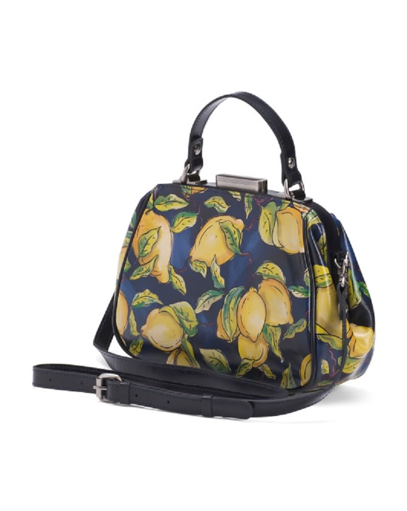 Patricia Nash Leather Gracchi Satchel (POSITANO LEMON)