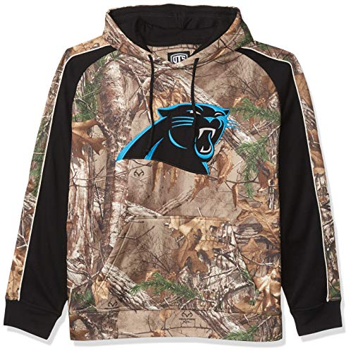 OTS NFL Carolina Panthers Men's Decoy Hoodie, Logo, Large
