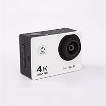 QYL Camera White 4K Motion Camera 173-degree HD Wide-angle Lens 0-inch LCD Outdoor Waterproof Extreme Sports DV WIFI Connection Portable Camera Color White QYL Camera White 4K Motion Camera 173-degree HD Wide-angle Lens 0-inch LCD Outdoor Waterproof Extreme Sports DV WIFI Connection Portable Camera Color White