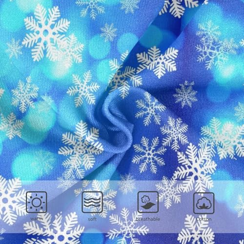 Joisal Christmas Snowflakes Blue Girls Underwear Toddler 2t Cotton Cute Panties Girl Cartoon Briefs Kids Undies3