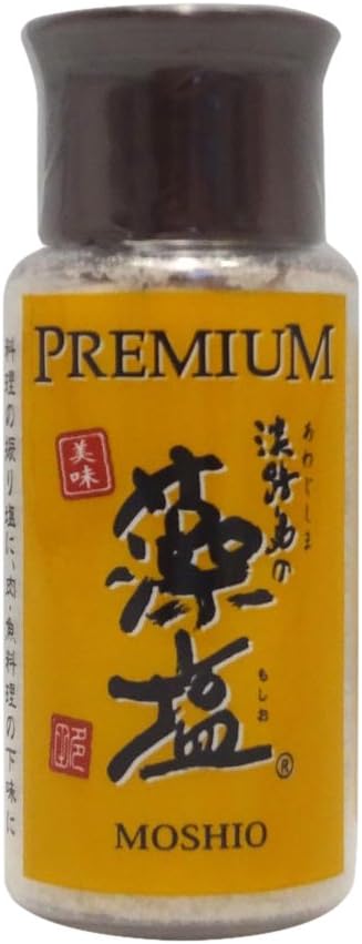 淡路島の藻塩 茶 Premium 50g ボトル 上品