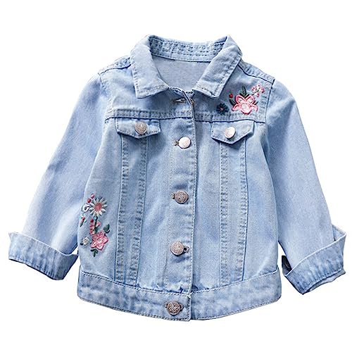 Betadog Girls Denim Jacket Classic Denim Jacket for Boys Girls & Baby Boys Girls Denim Jacket With Front Pockets2