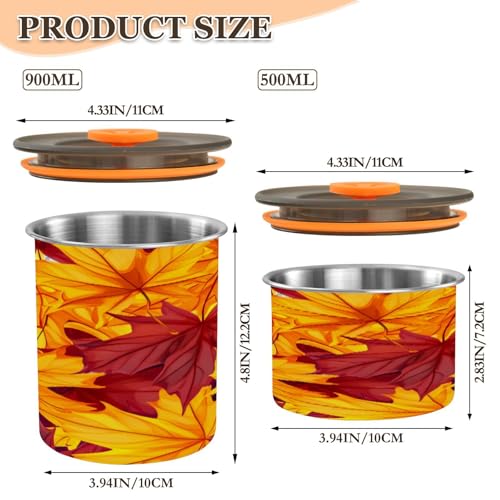 Contenedor Hermético de Acero Inoxidable de 30oz para Café miniatura 2