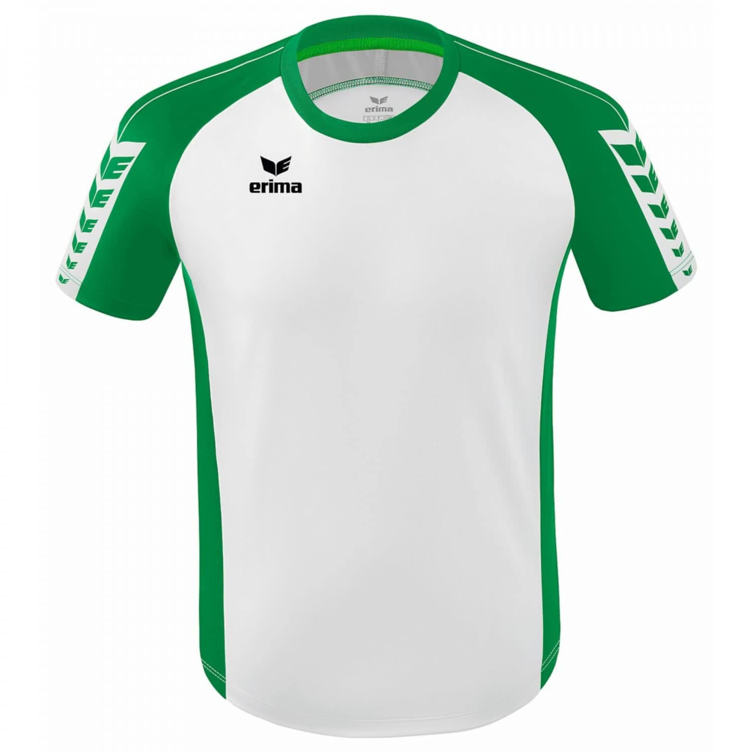 Erima Adult Six Wings Teamsport Jersey, White/Emerald, L