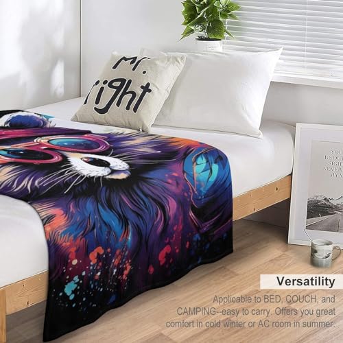 Couverture panda polaire pour des soirées cocooning sur le sofa