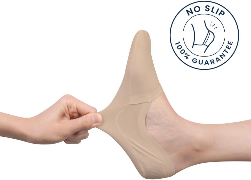 Cloud No Show Socks Non Slip Loafer Sneaker Flats Boat Shoe Invisible Low Cut Liner Cotton Socks For Men and Women - Image 4