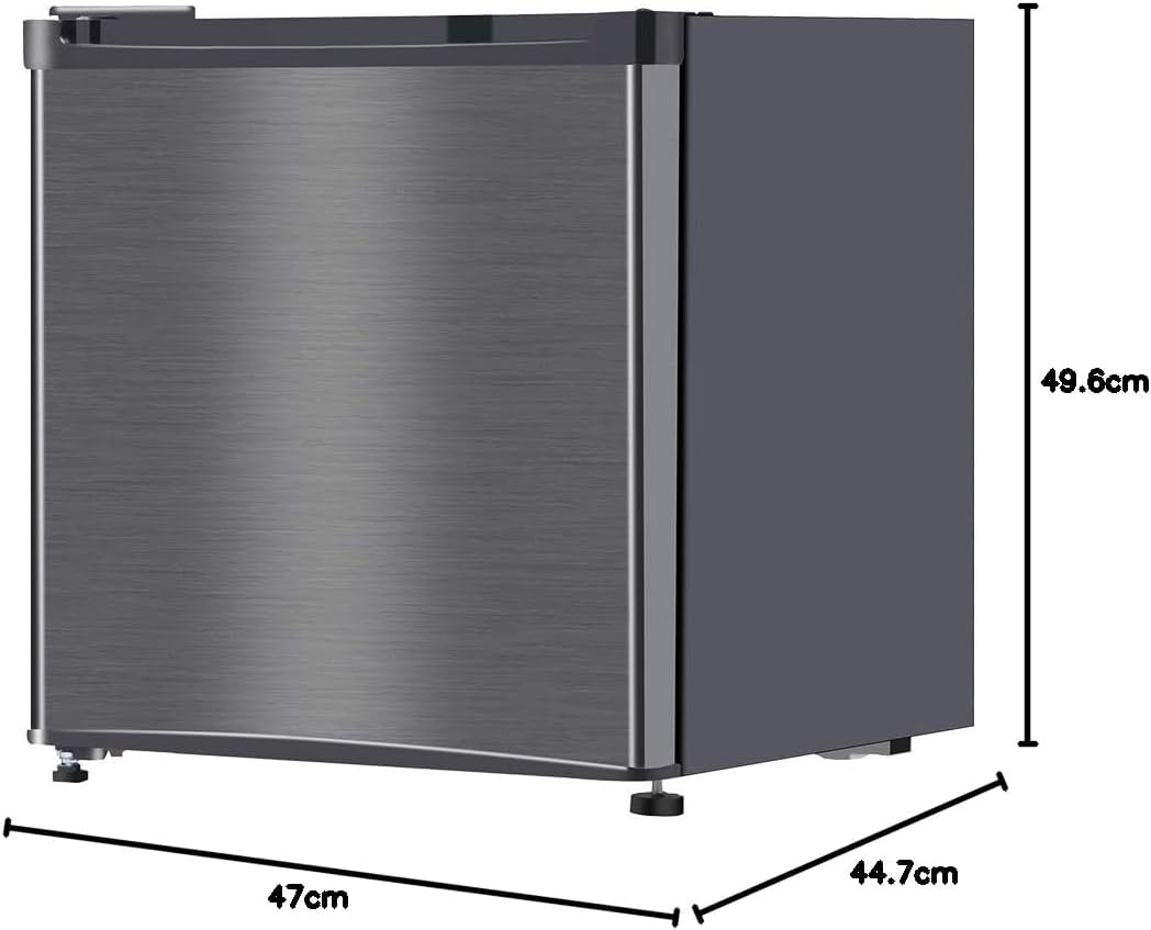 G:970941　1ドア　46L　 WINCOD（ウィンコド） 冷蔵庫 46L 小型 1ドア ガラス扉 中身が見える