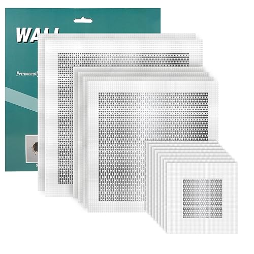 Trockenbau Reparaturset, 5/15/20cm Selbstklebend Trockenbau Patch Reparaturset Aluminium Trockenbau Patch Set Wand Reparatur Patch Set für die Reparatur Kaputter Wände Oder Deckenspachtel