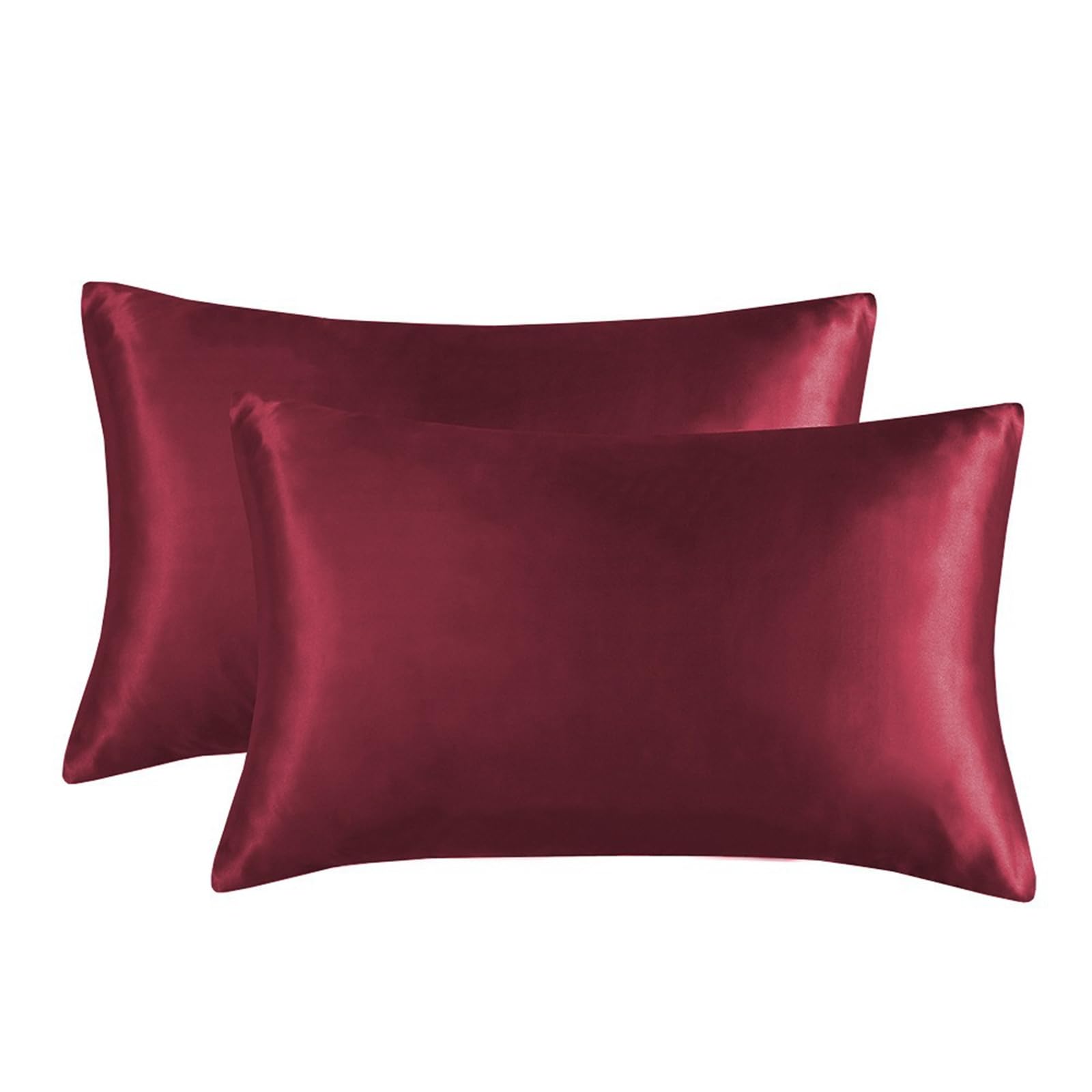 Jazuaiao Skin Friendly Satins Pillowcase Reducing Friction for Benefits and Promoting Healthier Hair During Sleep Elegant Pillow Cover