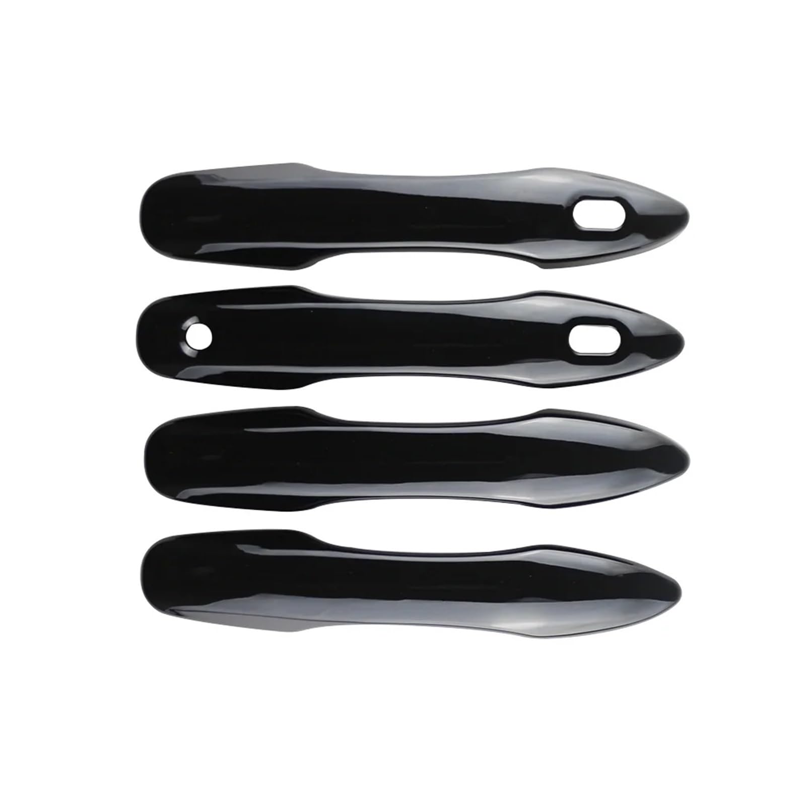 Rcuihgfb Black Door Handle Shell Compatible With Toyota For Corolla For Cross Xg10 2021 2022 2023 2024 Car Door Handle Cover Decoration Sticker Trim Exterior(Black)
