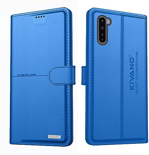 Image of Compatible with OnePlus Nord Flip Cover | Leather Finish | Inside Pockets & Inbuilt Stand | Shockproof Wallet Style Magnetic Closure Back Cover Case