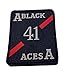 VF-41 / VFA-41 Black Aces (Black) Patch - Plastic Backing