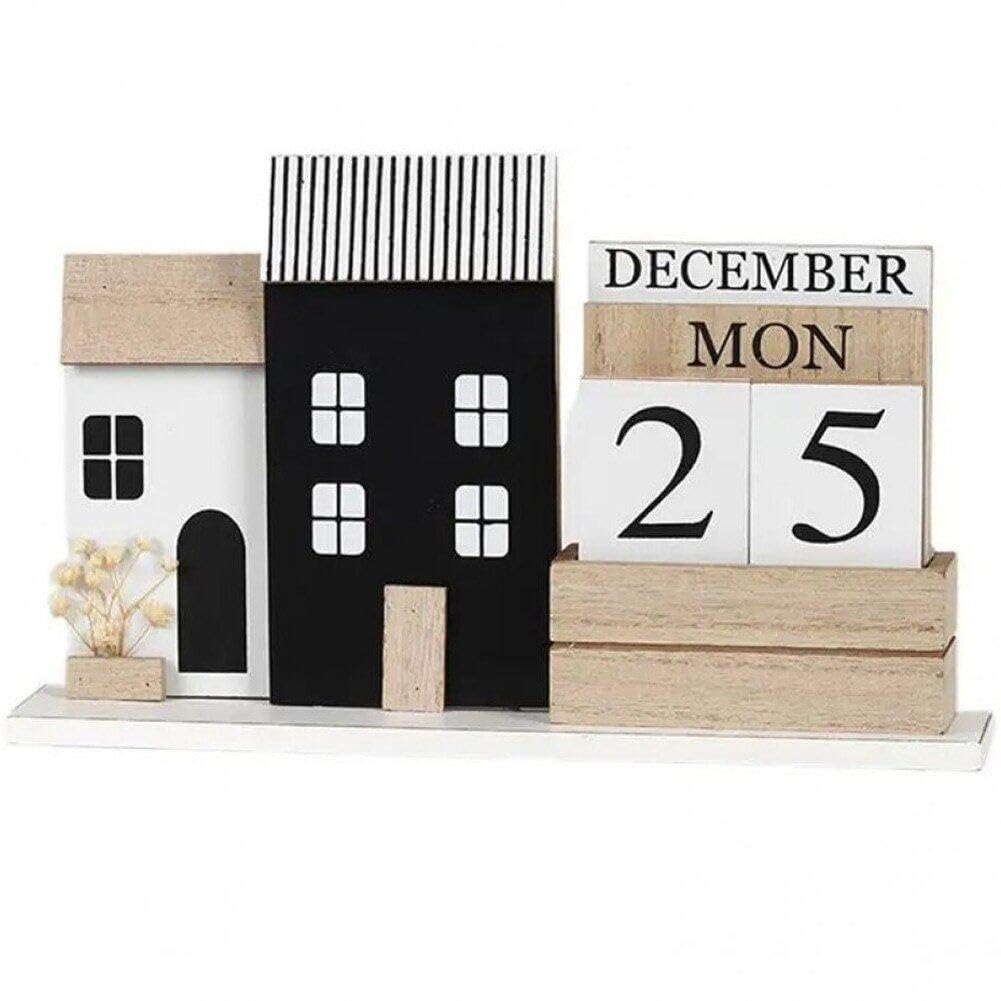 Calendrier de bureau vintage fait main cadeau idéal