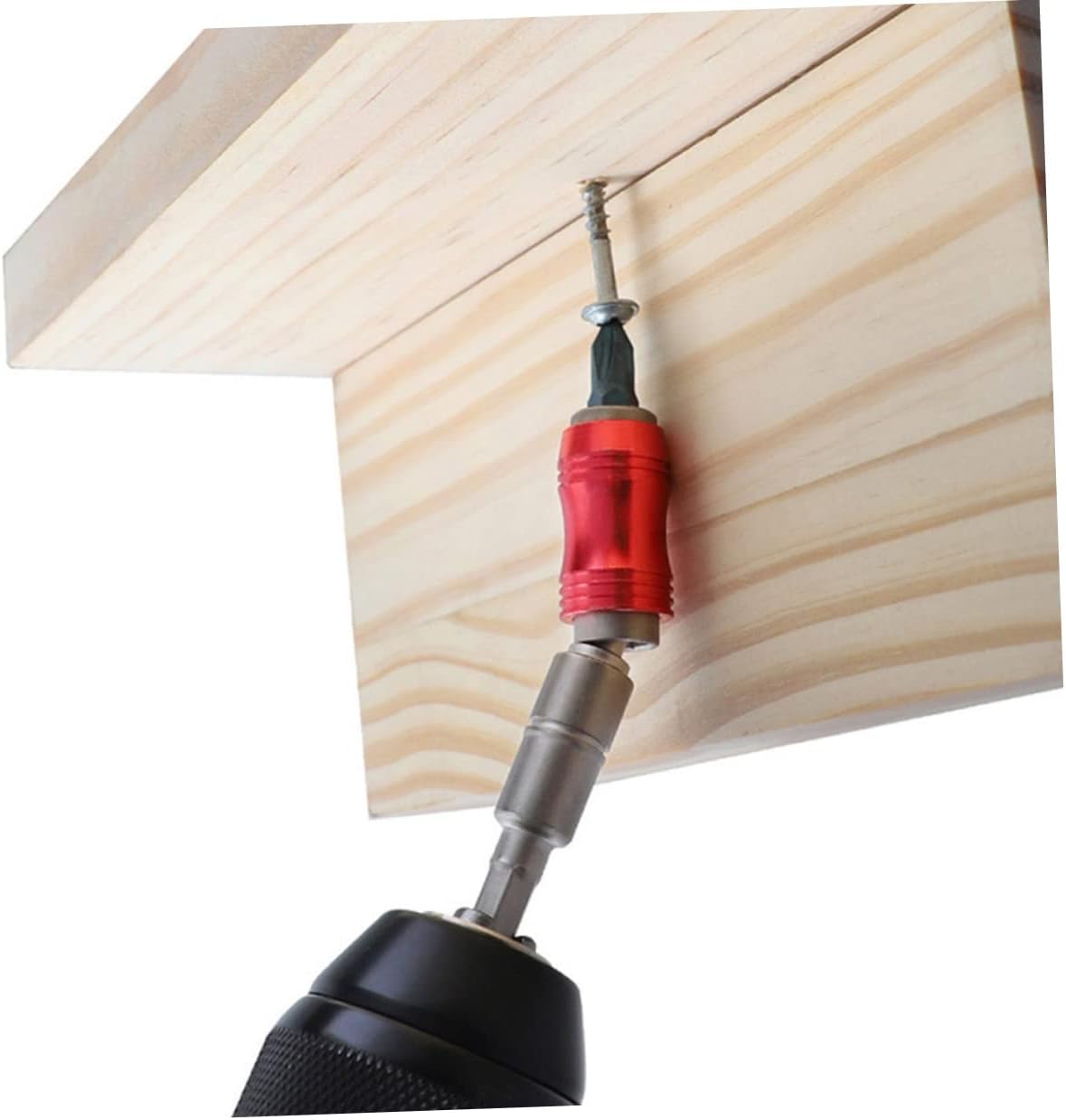 20degree Bendable Magnetic Bit Holder Screwdriver Bit Adapter for Tight Spaces Magnetic Extension Socket Holder Professional Tool for Easy Access to Deep Areas