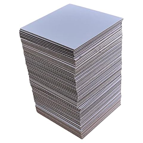 Pack of 70 Strong Cardboard Stiffeners / Layer Pads for 7" Vinyl Records or Similar Cover