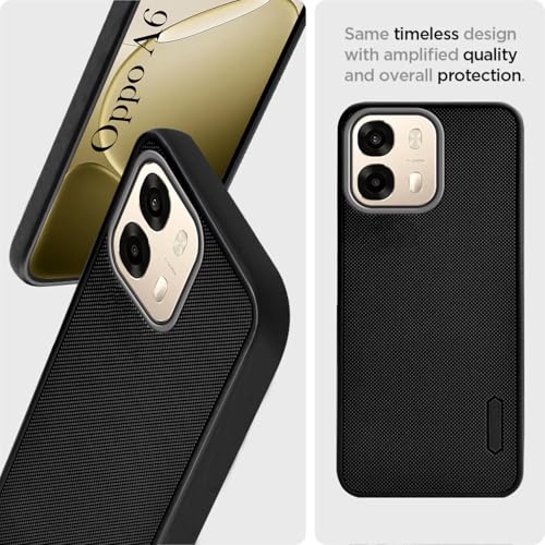 Image of Jkobi Rubberised Back Cover Case for Oppo A6 Pro (Textured Grip Design | Micro-Fiber Cloth Inside | Slim and Light Weight | Soft Touch and Feel)