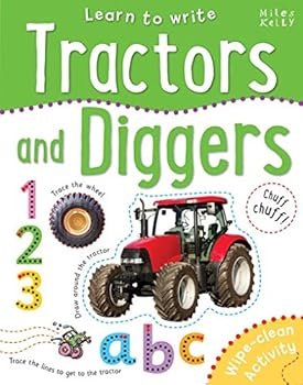 Learn To Write: Tractors And Diggers - Book  of the Learn to Write