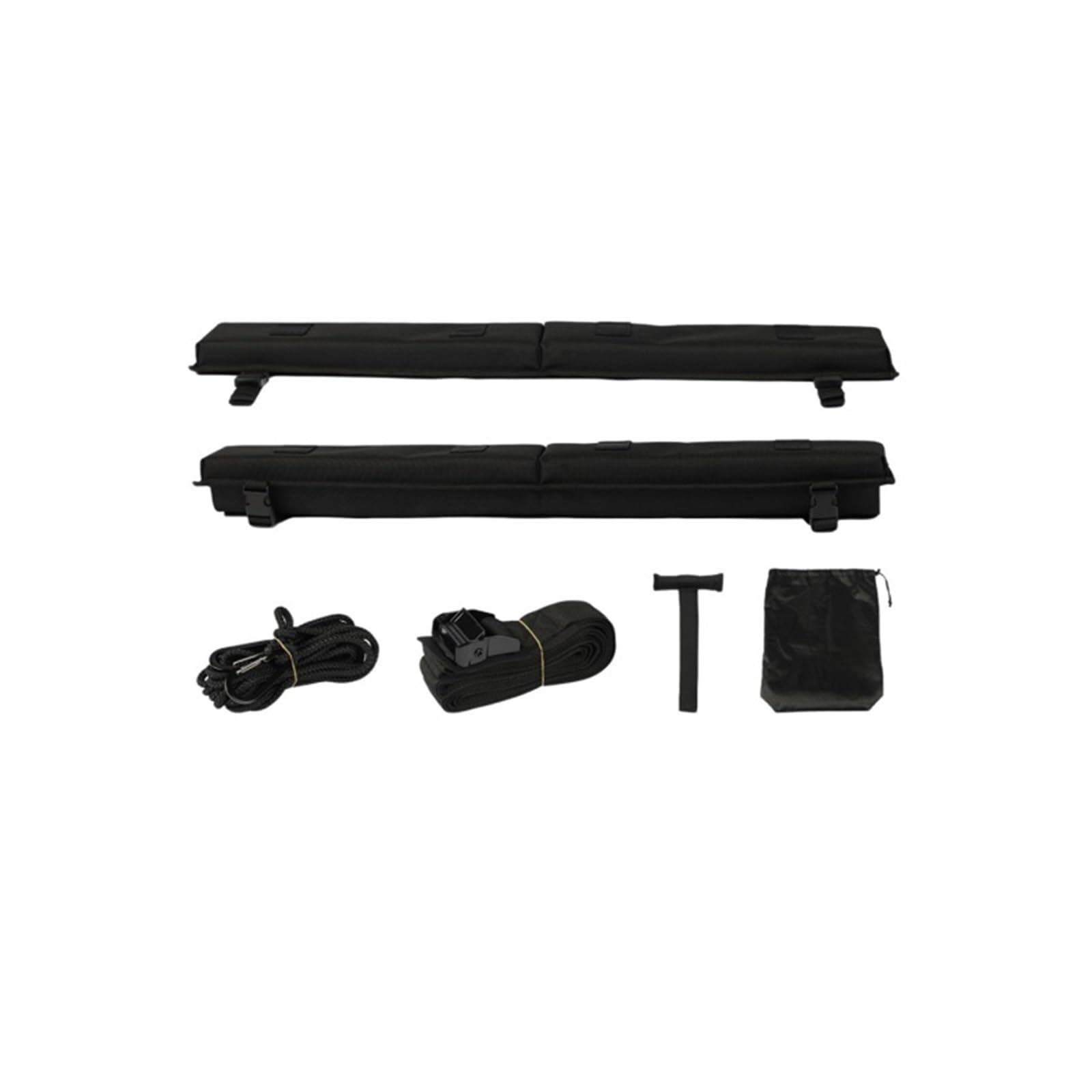 HRTLSS Voiture Barres Transversales Support Toit Souple Universel de 30 Pouces, pour diverses Barres transversales, Porte-Bagages, Porte-Kayak, Sup, canoë, Snowboard