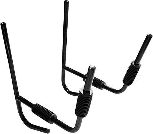 Miniatura 5 de TC-HOMENY Soporte plegable de almacenamiento para kayak montado en la pared, escalera, soporte para kayak, interior y exterior