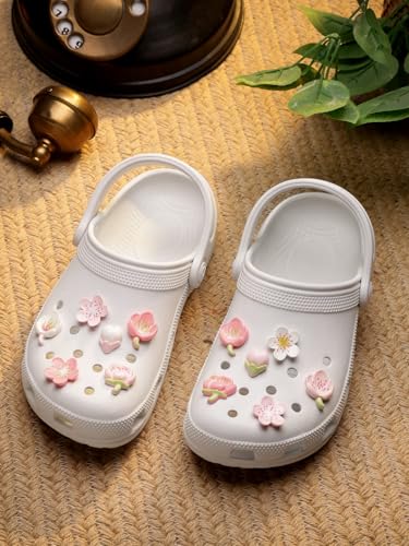 Image of URJO Womens W-Flower-Charms Clog