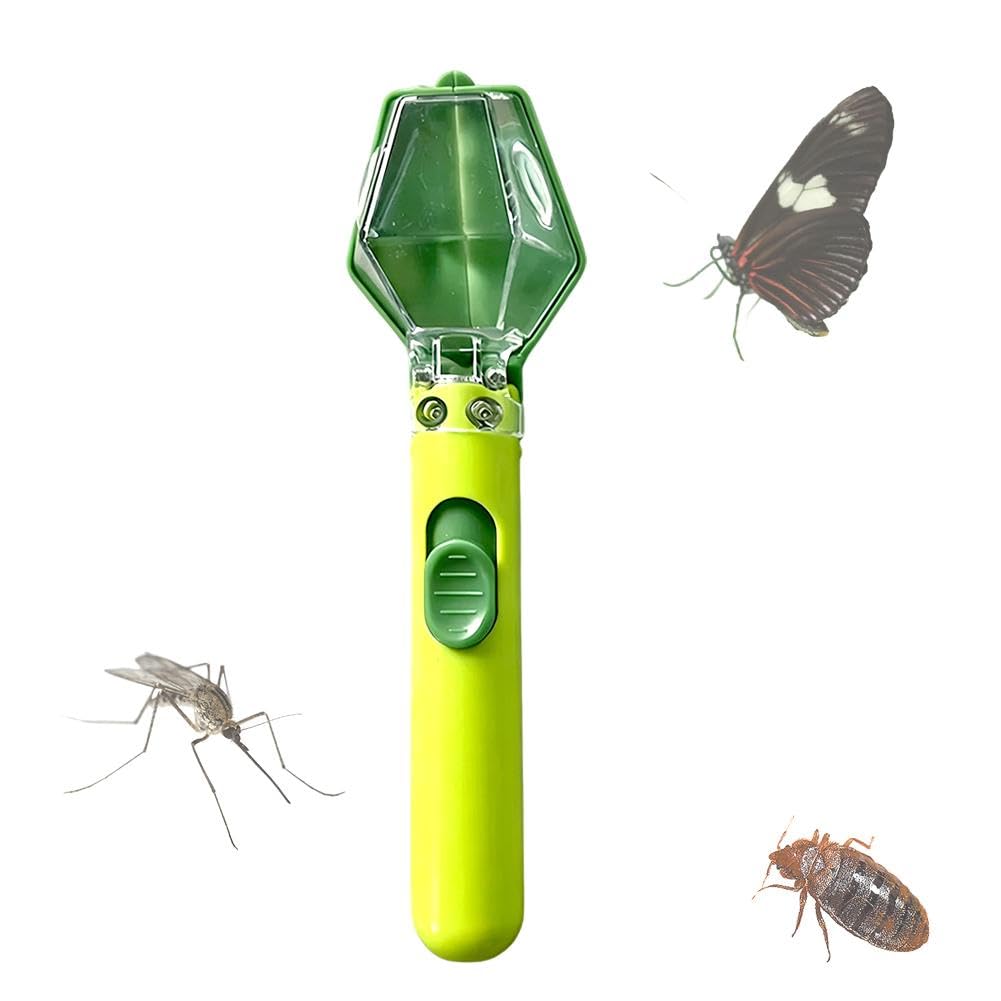 Bug Catcher For Kids, Insect Trap with 6X Magnifier Glass, Educational Exploration Outdoor, For Indoor Toys Gifts Tool f and