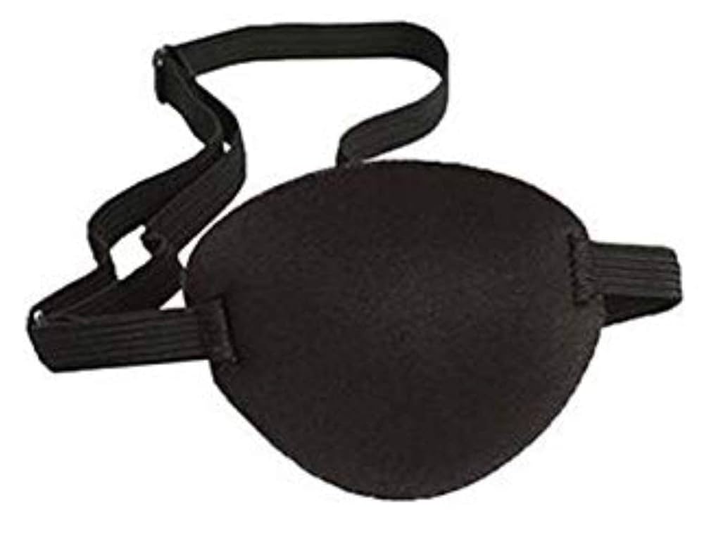 Amazon.com: 1PC Black Adjustable Soft Single Eye Mask