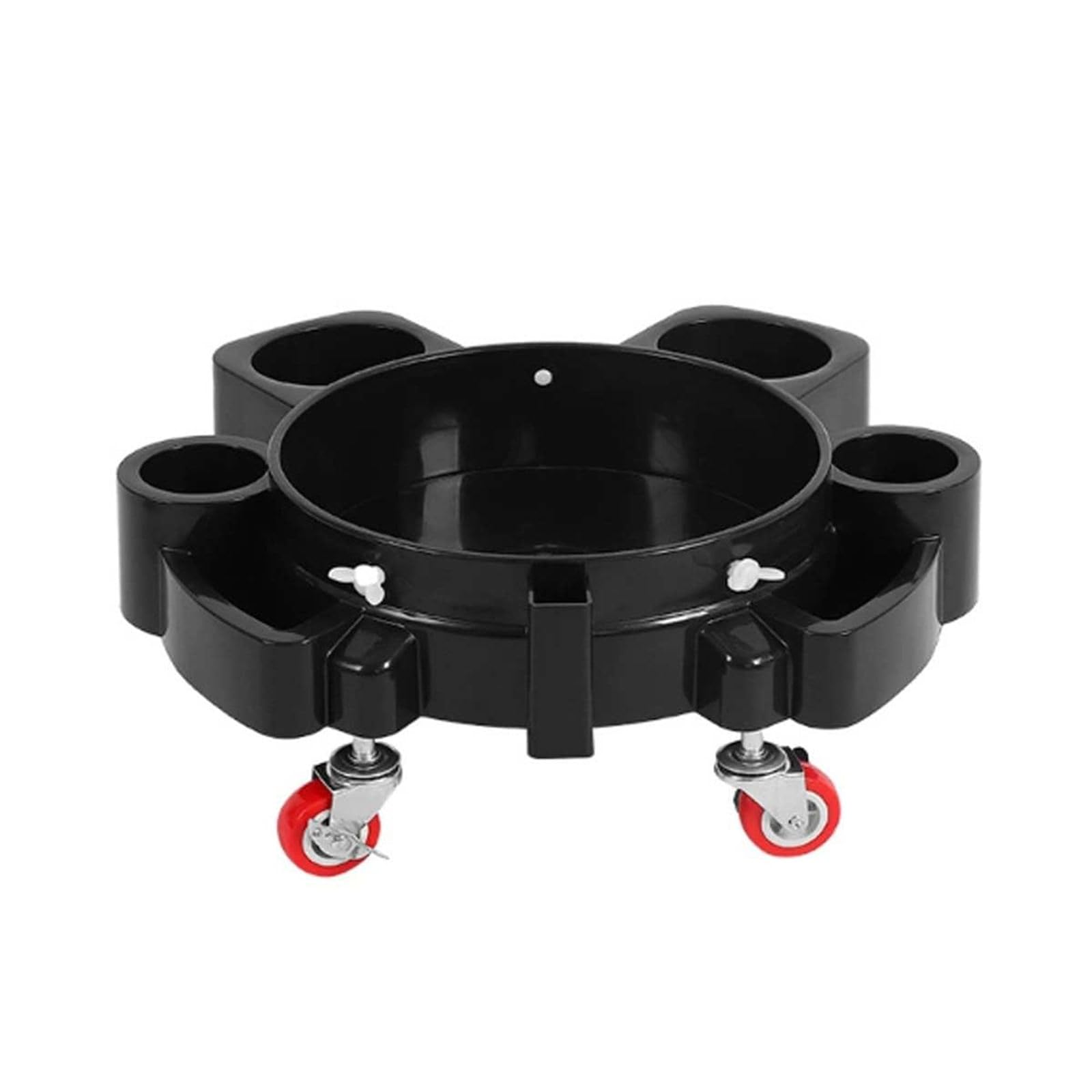 5 Gallon Professional Detailing Dollies Wash Bucket 360 Degree Rotating Wheel Casters Car with Rotating Wheel and Locking Casters Professional