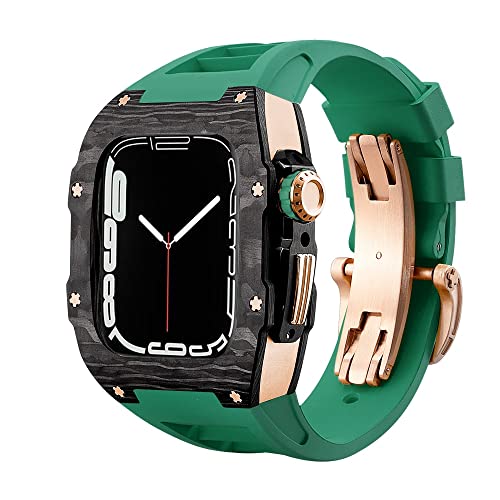 Coque en carbone et titane Apple Watch 44mm pour un style luxe unique