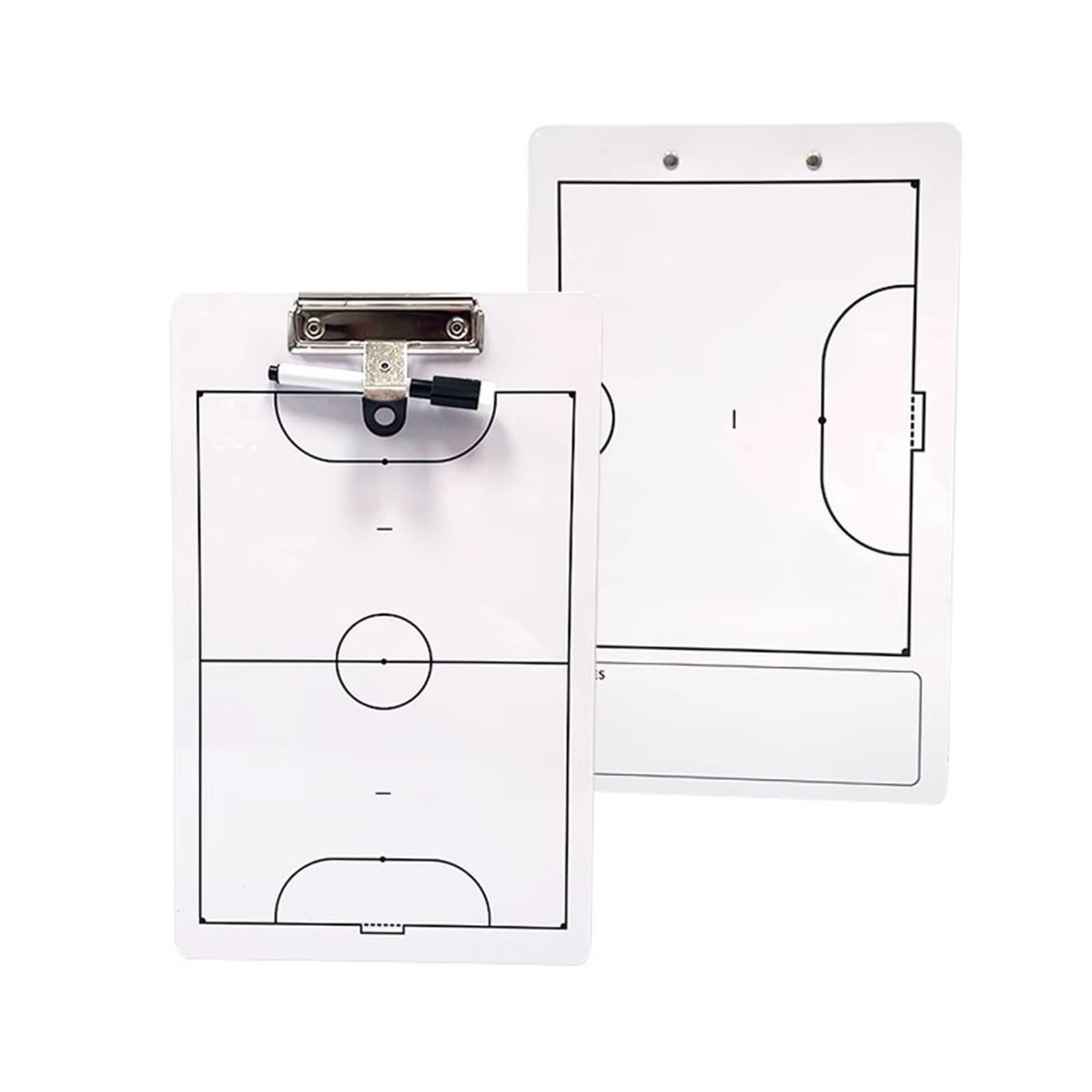 Lavagna Tattica per Il Futsal, Lavagna Portatile Allenatore Calcio, Portablocco per Allenatore, Lavagnetta Strategie, Doppia Faccia, per Le Gare di Allenamento