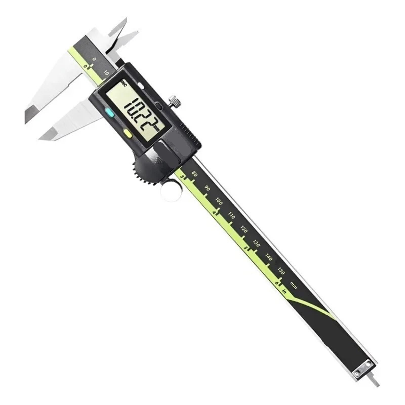 Suwmiarka cyfrowa Suwmiarka cyfrowa 0,01 mm, stal nierdzewna, precyzyjne narzędzie pomiarowe 150/200 mm Wysoka dokładność(150mm)