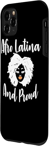 Vista 5 de Funda para iPhone 11 Pro Afro Latino And Proud Women Graphic Love Latino & Latina