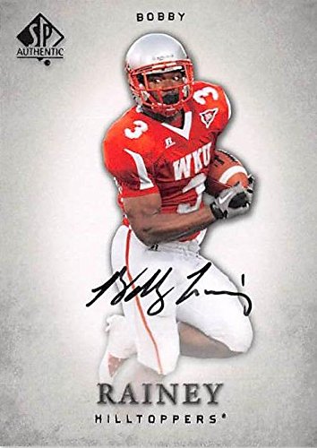 Bobby Rainey autographed Football Card (Western Kentucky Hilltoppers) 2012 Upper Deck #11 - NFL Autographed Football Cards
