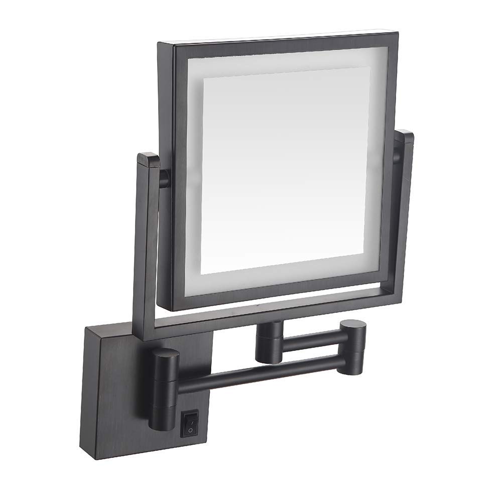 Miroir de maquillage grossissant mural pour en finir avec les reflets flous et mal cadrés