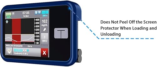 Miniatura 3 de BELTRON Funda protectora para tándem tSlim X2 Pump con clip de cinturón de metal incorporado (estuche fuerte y duradero para bomba de insulina TSlim