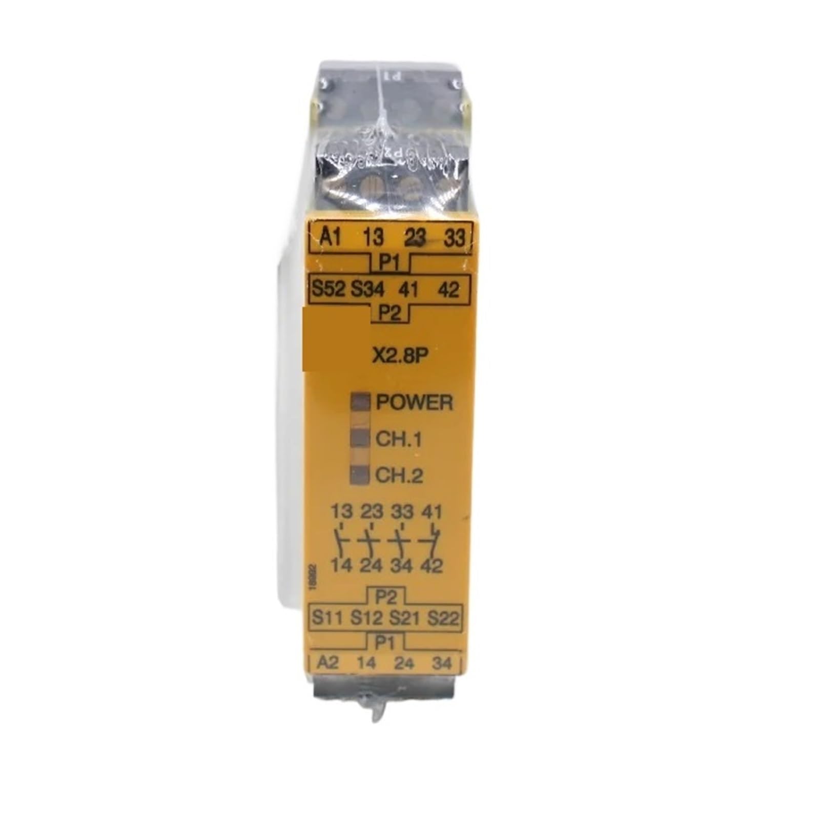 CJKXPZMH 777301 Relay X2.8P 24VACDC 3n/o 1n/c