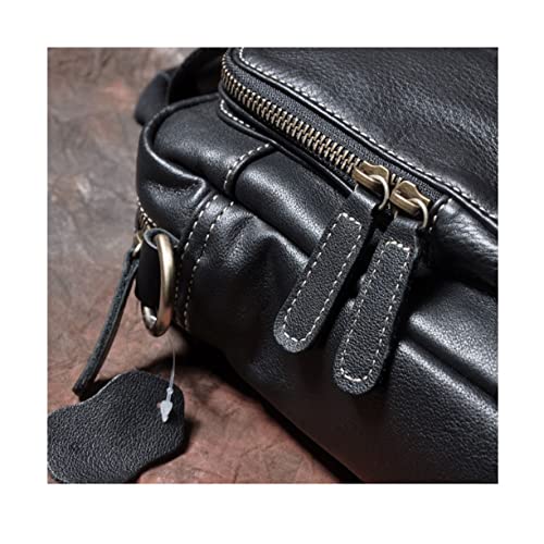 Mens Genuine Leather Handbags Shoulder Bags Briefcases Laptop Bags Luggage Bags Cowhide Travel Totes Travel Bags4